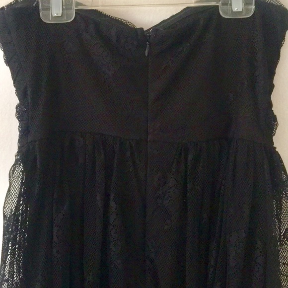 Forever 21 Black Lace Dress - Picture 7 of 8